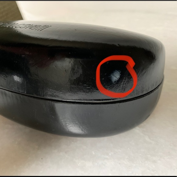 Roberto Cavalli Sunglasses RC 649 S 01B Black Bucaneve Authentic - Picture 13 of 14